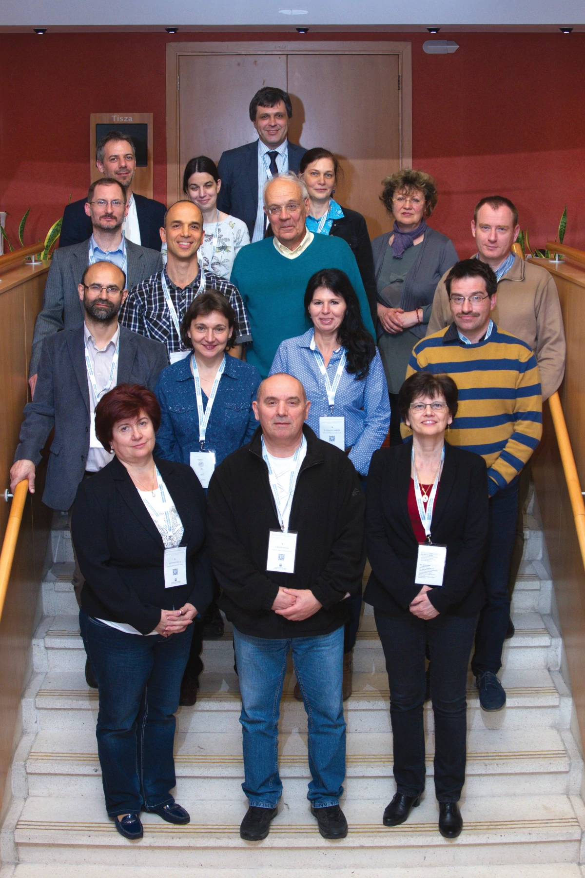 Bert Sakmann, Director General of Education with the Szent-Györgyi Senior Teachers